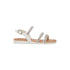 Sandali bianchi con applicazione di strass Settenote, Scarpe Bambini, SKU k285000176, Immagine 0
